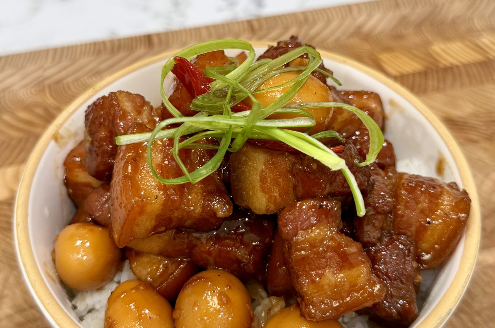 Vietnamese Braised Pork Belly (Thit-Kho)