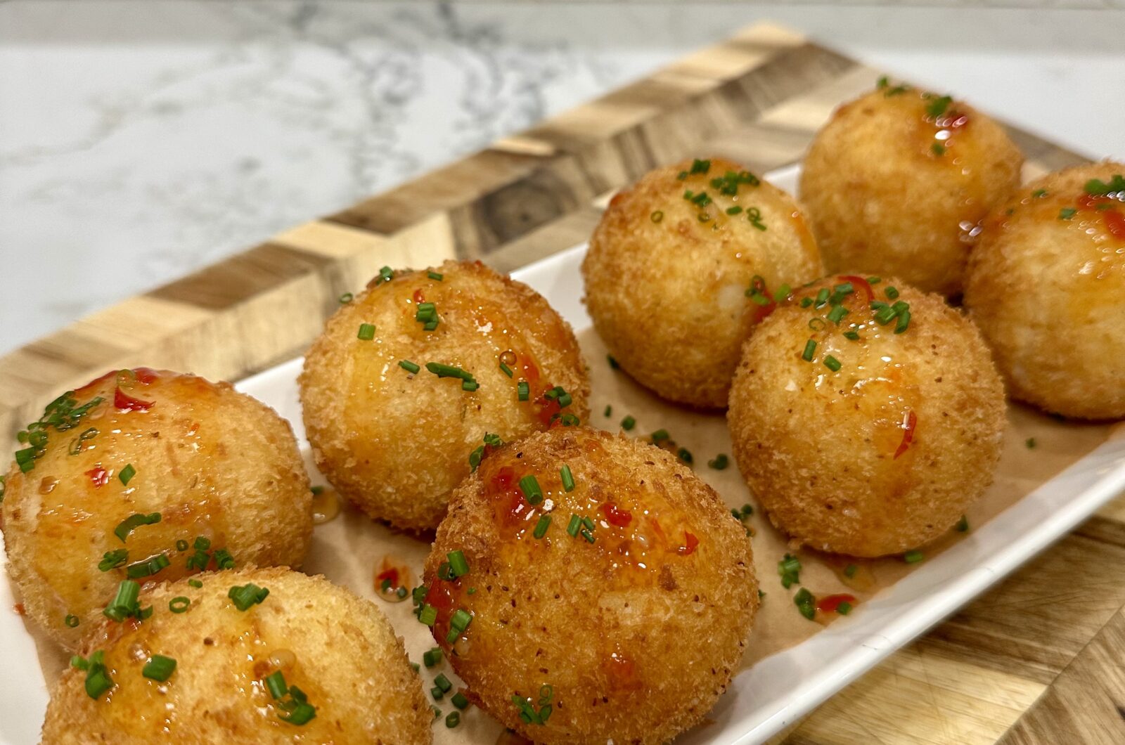Crab Rangoon Potato Balls