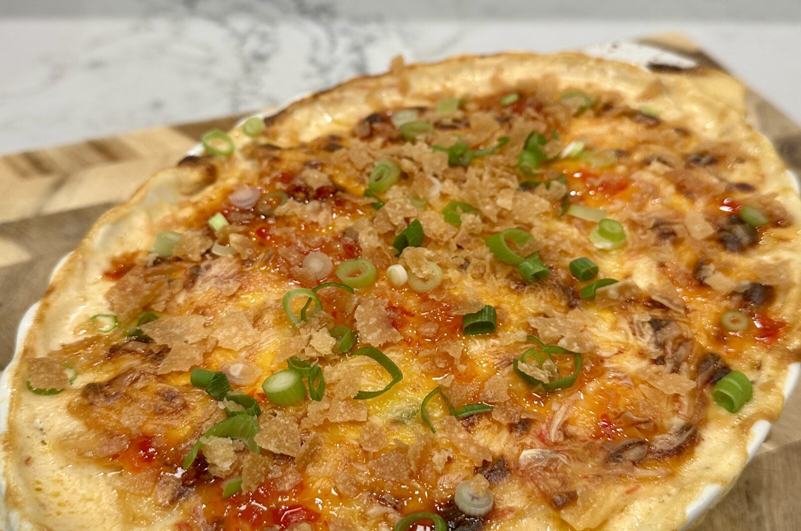 Crab Rangoon Scalloped Potatoes