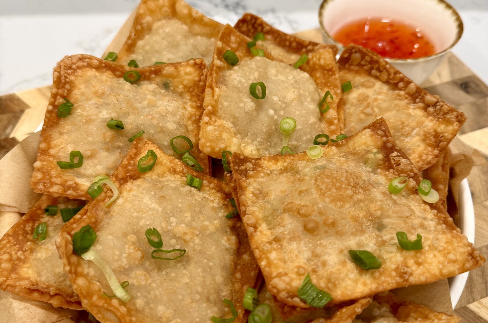 Pork Dumpling Wonton Chips