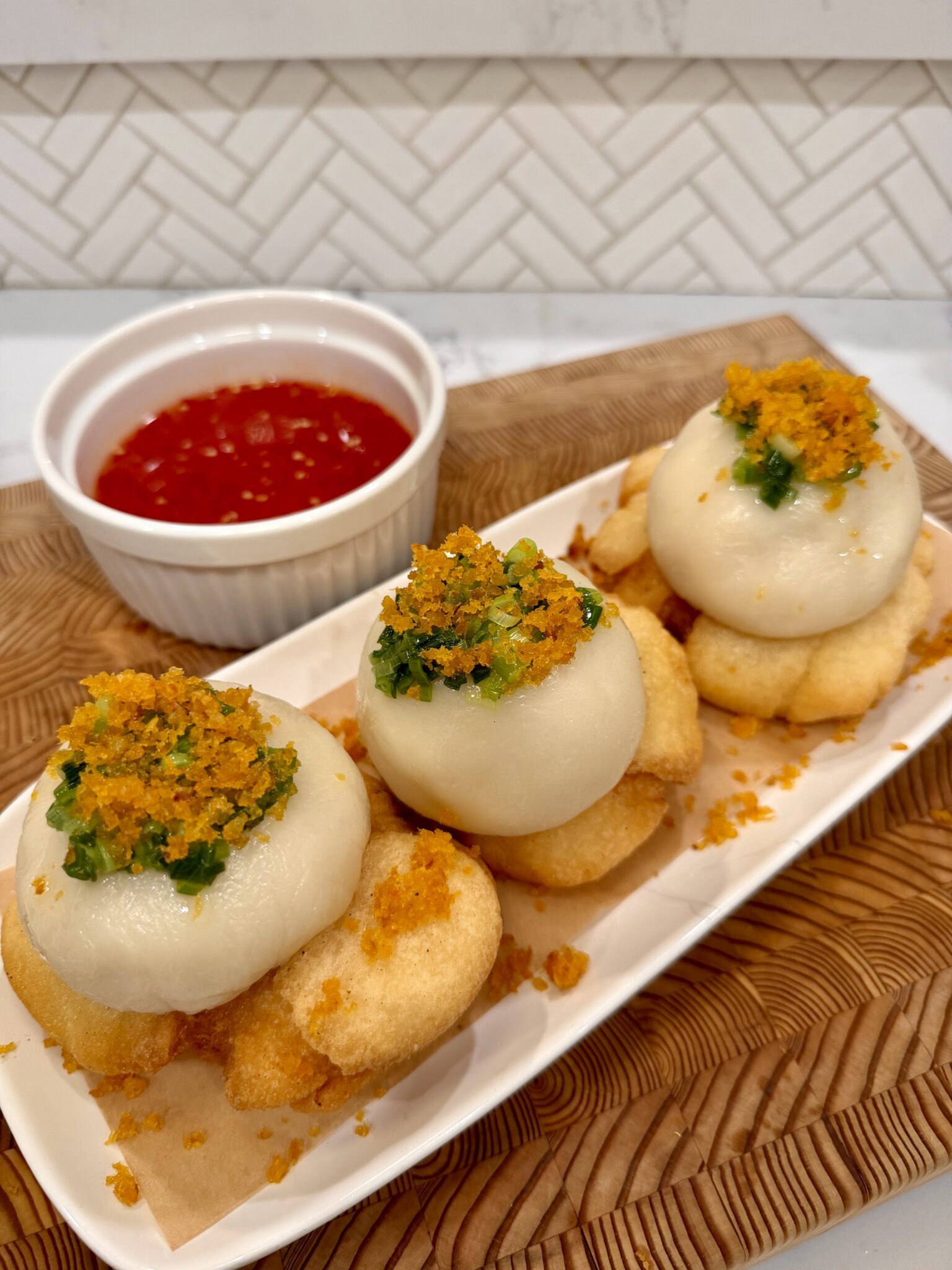 Juju Rice Banh It Ram (Vietnamese Steamed Dumpling on Crispy Rice) - TheSpicyJuju