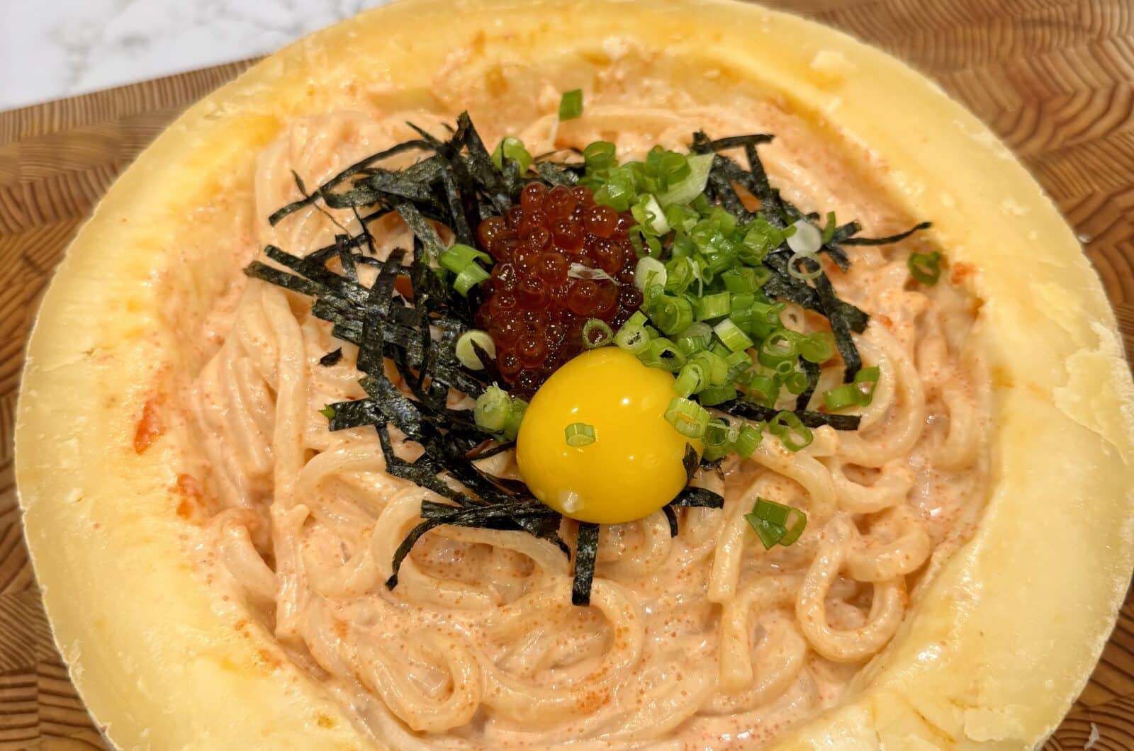 Creamy Mentaiko Udon
