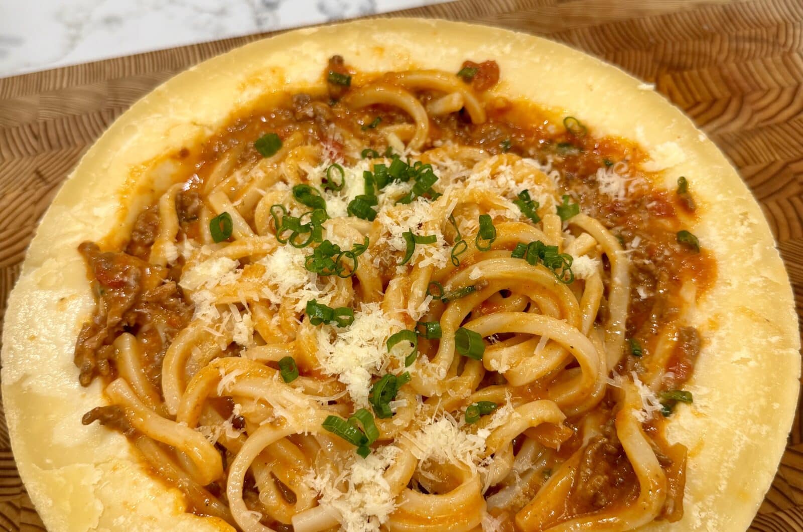 15 Minutes Udon Bolognese 